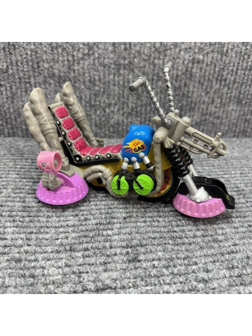 TMNT Ninja Turtles Psycho Cycle Motorcycle Bike Vintage Playmates 1990 90s